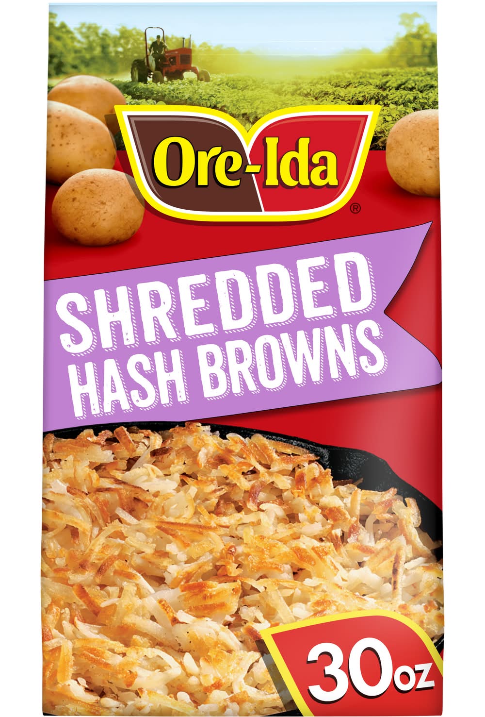Ore-Ida Shredded Hash Brown Potatoes (30 oz)