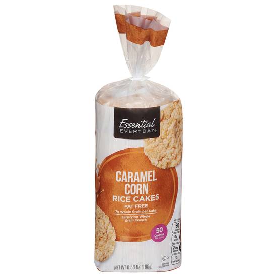 Essential Everyday Caramel Corn Rice Cakes