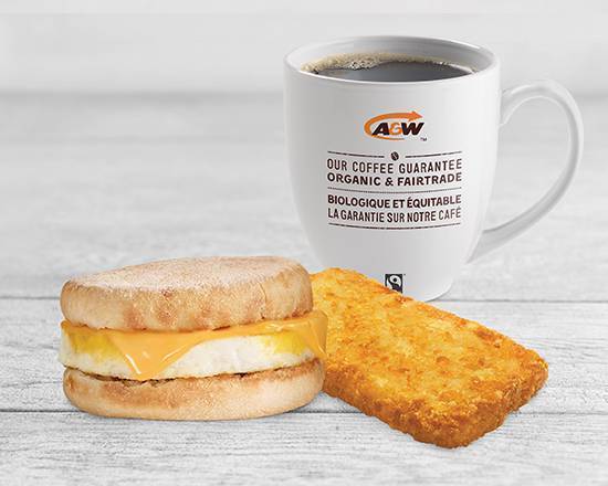 Combo Chef d'oeuf™ avec fromage sur muffin anglais / English Muffin Cheese & Egger® Combo