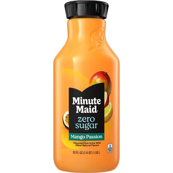 Minute Maid Zero Sugar Mango Passion Fruit Drink (54.3 oz)