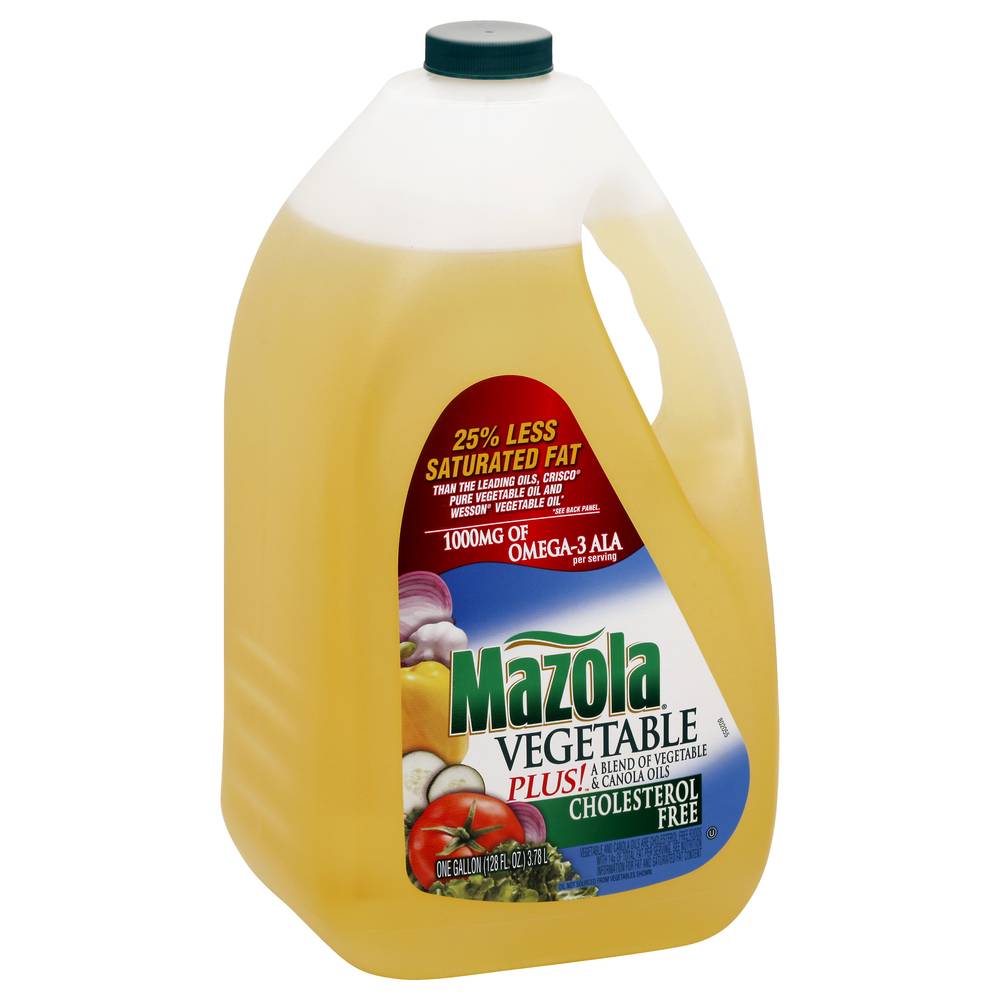 Mazola Cholesterol Free Vegetable & Canola Oil (128 fl oz)