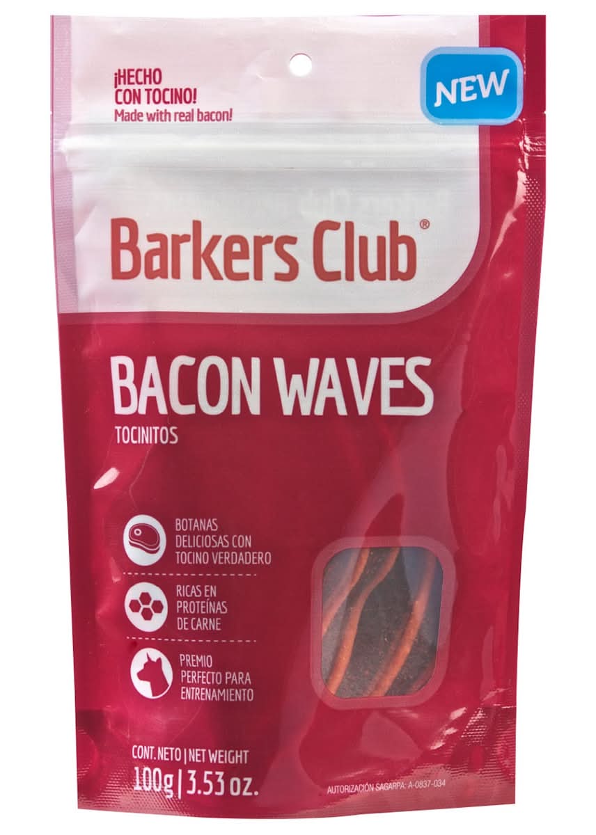 Barkers club · Premios de tocino de cerdo (100 g)