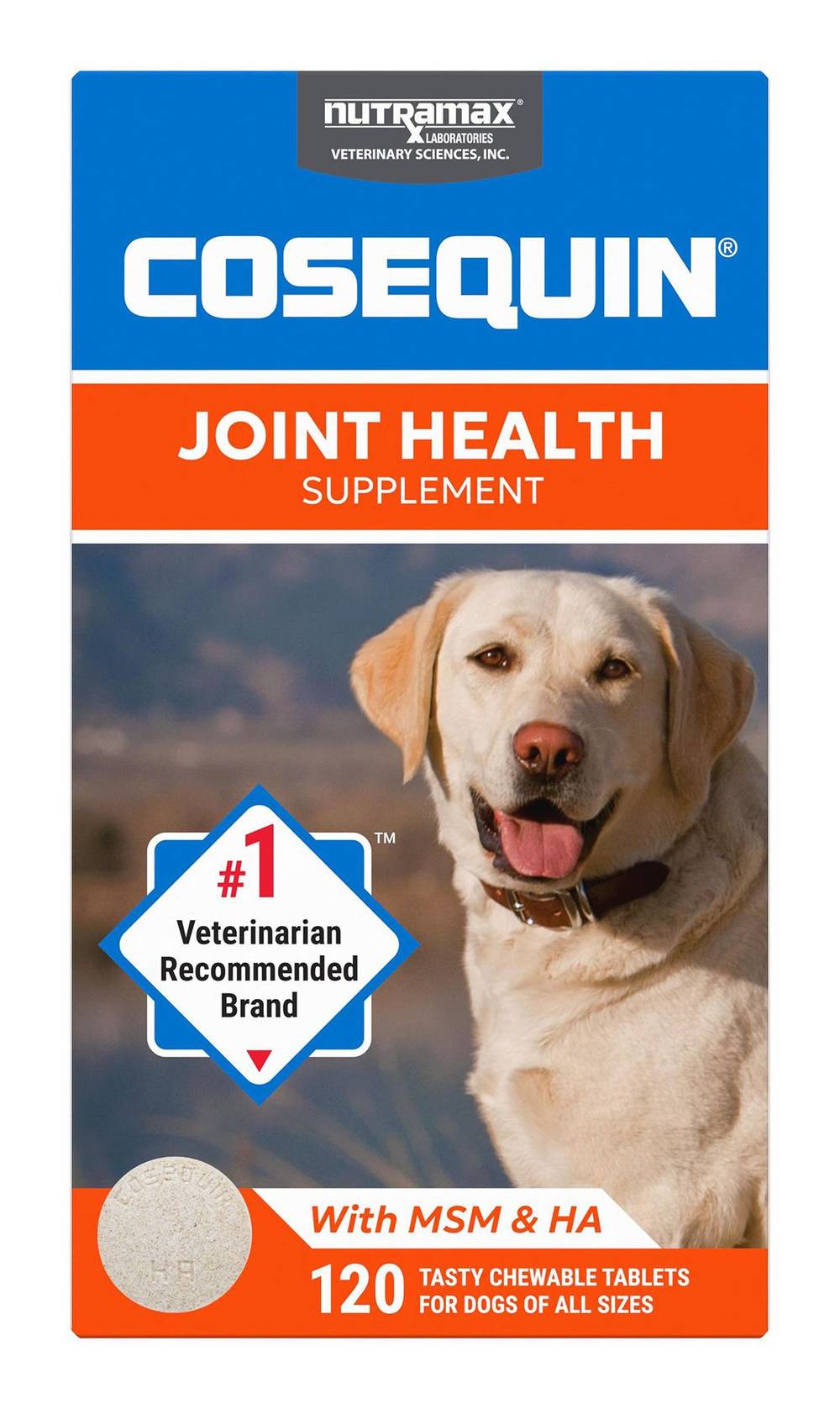 Cosequin Maximum Strength Joint Health Supplement Chewable Tablets For Dogs (120 ct)