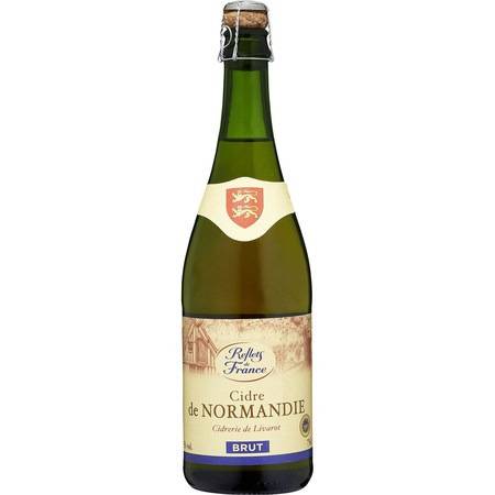 Cidre brut de Normandie REFLETS DE FRANCE - la bouteille de 75cL