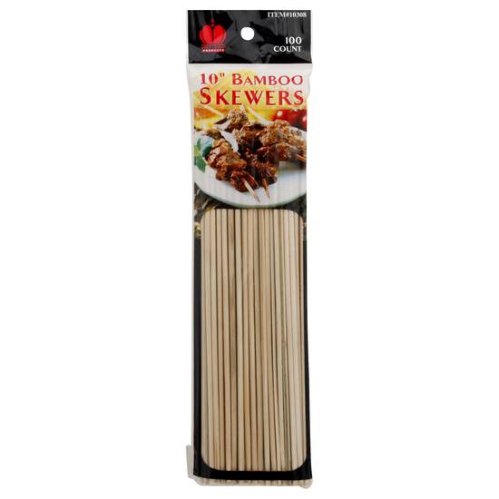 Poly King Bamboo Skewers (100 ct)
