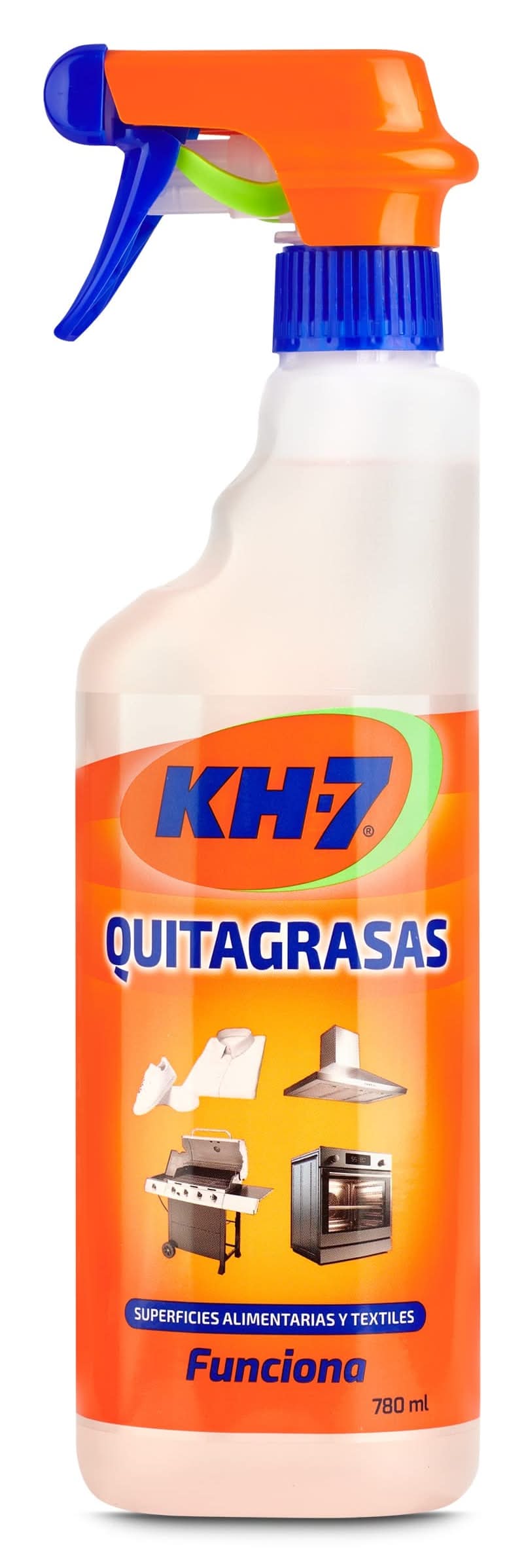 Quitagrasas Líquido Original Kh-7 Spray 780 Ml