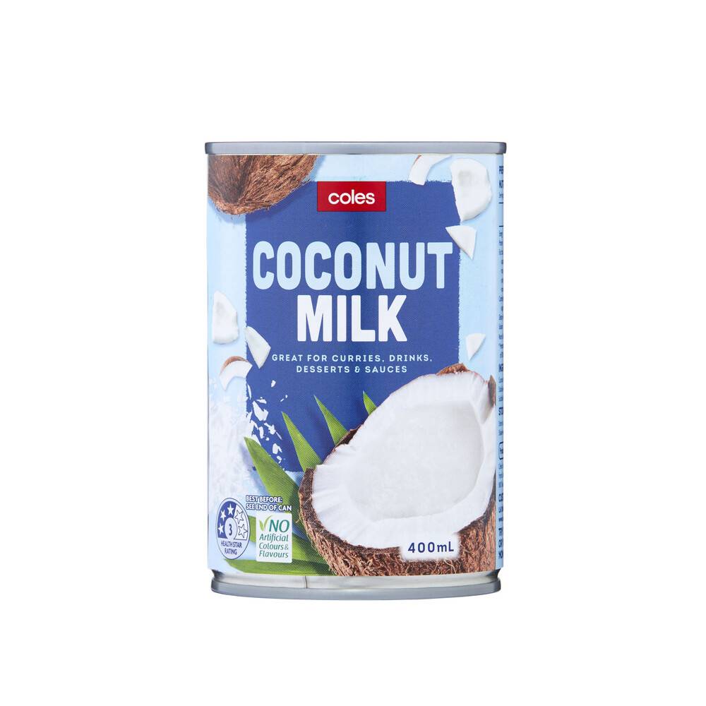 Coles Coconut Milk 400ml