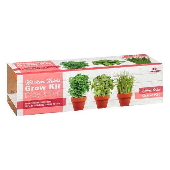 Totalgreen Kitchen Herbs Grow Kit
