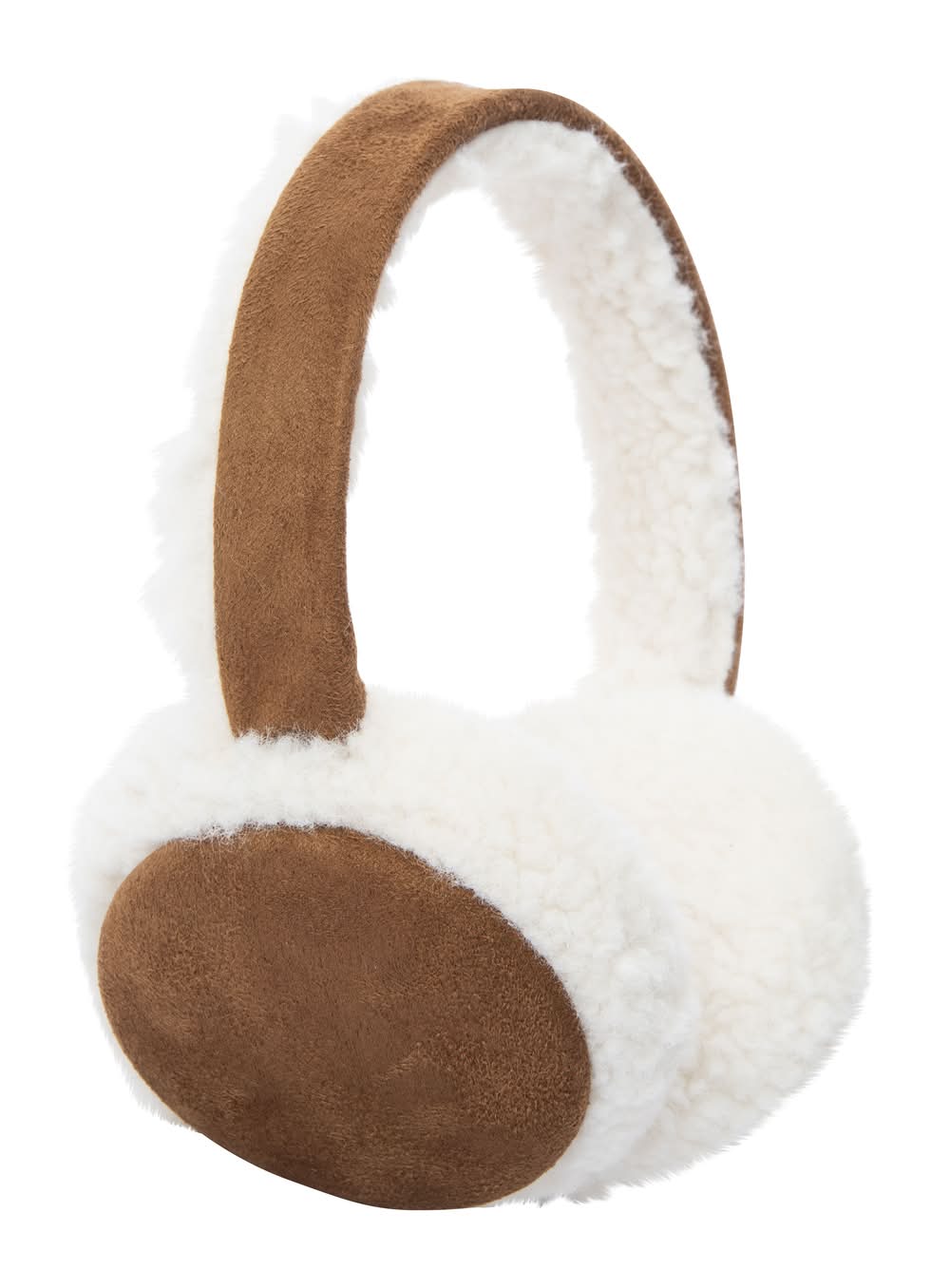 Faux Suede & Sherpa Earmuffs