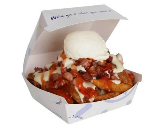 Wedges Deluxe (Sour Cream, Sweet Chilli, Cheese & Bacon)