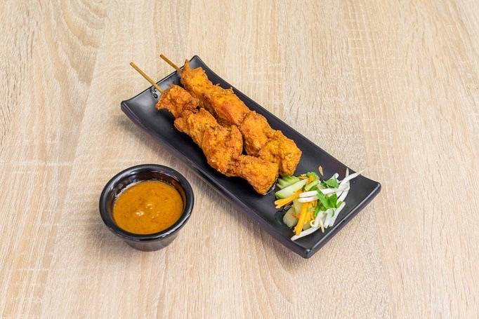 Brochettes satay poulet 🍢🍗