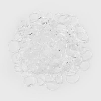 Cat & Jack Kids' Polybands, M, Clear (500 ct)