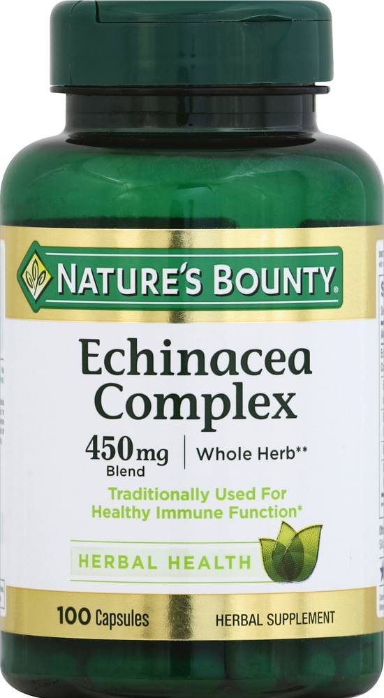 Nature's Bounty Echinacea Complex (100 ct)