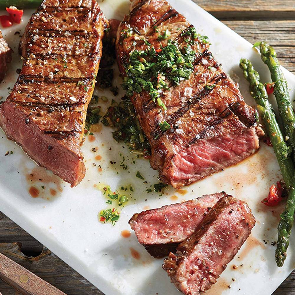 M&M Food Market New York Striploin Steaks (6 x 170 g)