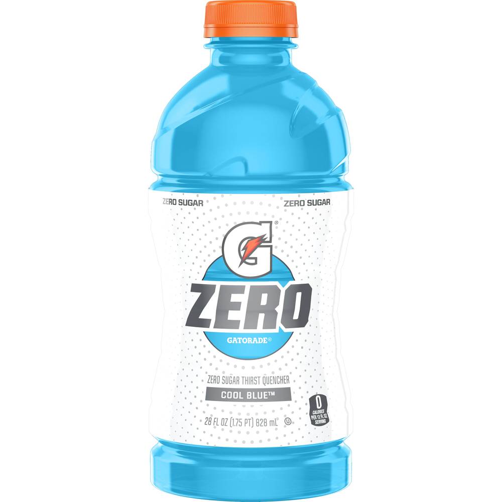 Gatorade Zero Sugar Thirst Quencher Cool Blue Sports Drink (28 fl oz)
