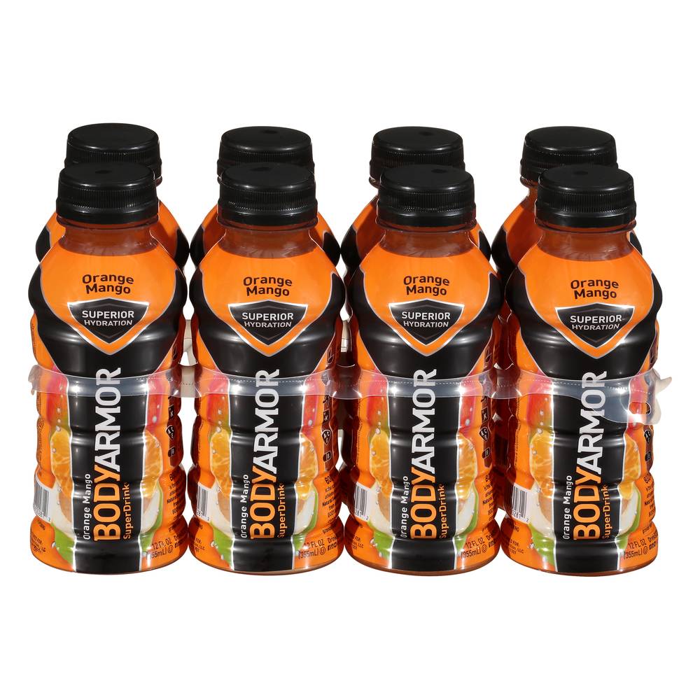 BODYARMOR Orange Mango Super Drink (8 x 12 fl oz)