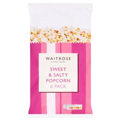 Waitrose Sweet & Salty Popcorn (6ct)