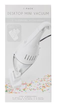 Desktop Mini Vacuum Pack White