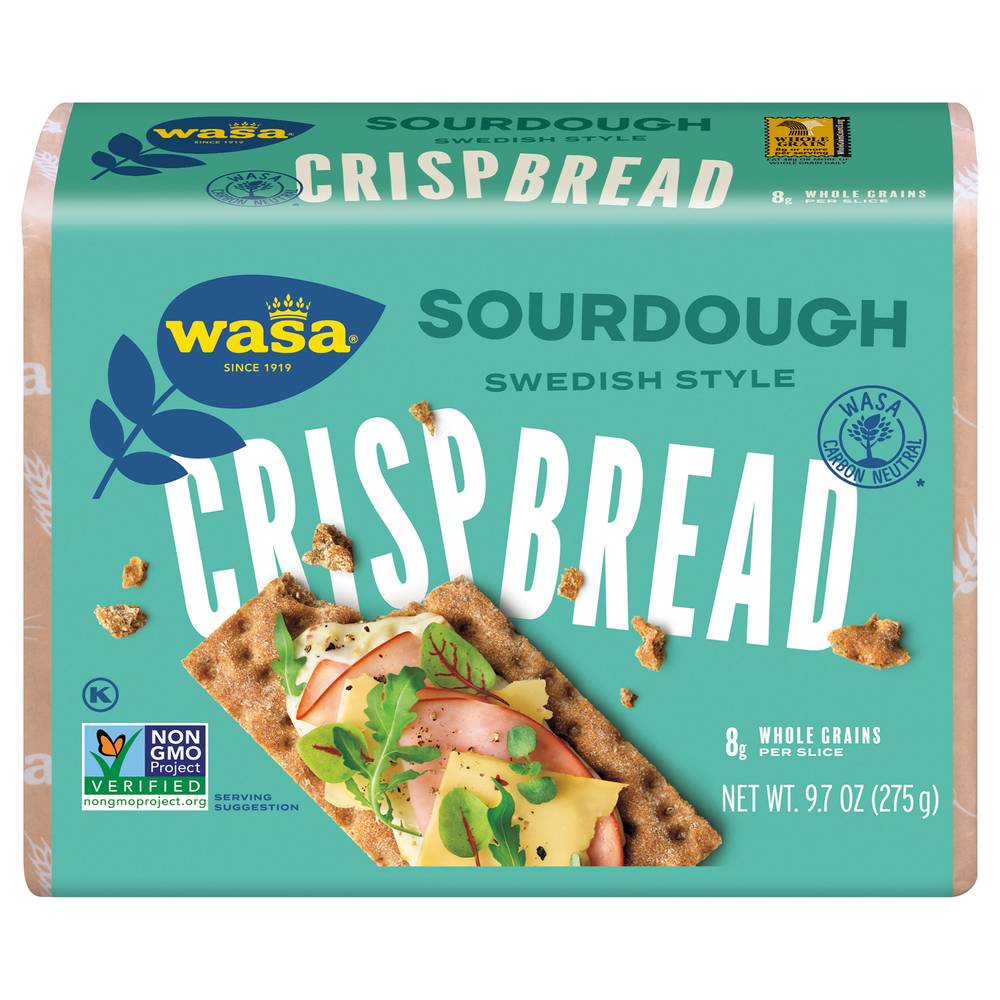 Wasa Sourdough Whole Grain Crispbread (9.7 oz)