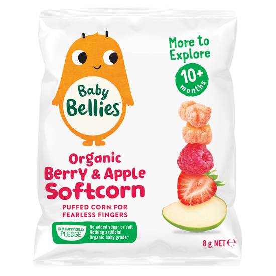 Little Bellies Softcorn Berry & Apple 8 Gram