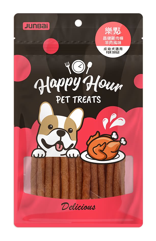 HappyHour 晶健雞肉條羊肉風味150g <150g克 x 1 x 1Bag袋>