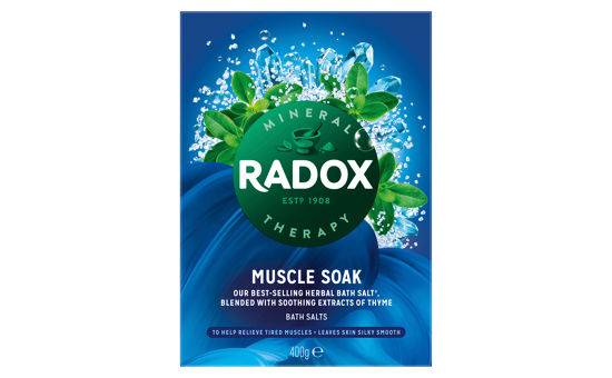 Radox Muscle Soak Bath Salts 400 g