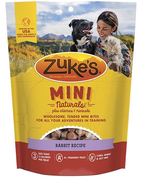 Zuke's Mini Naturals Rabbit Dog Treats