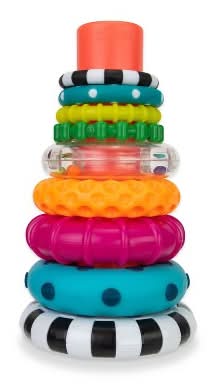 Sassy Stacks Of Circles Ring Stacker, Multi (9 ct)