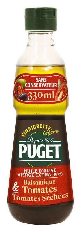Puget - Vinaigrette au vinaigre balsamique et tomates séchées (330ml)