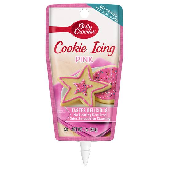 Betty Crocker Pink Cookie Icing