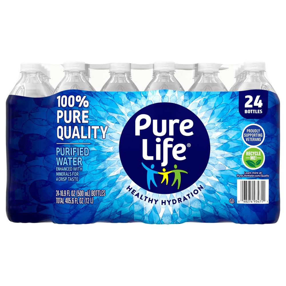 99 Point Nine Pure Purified Water (24 x 16.9 oz)