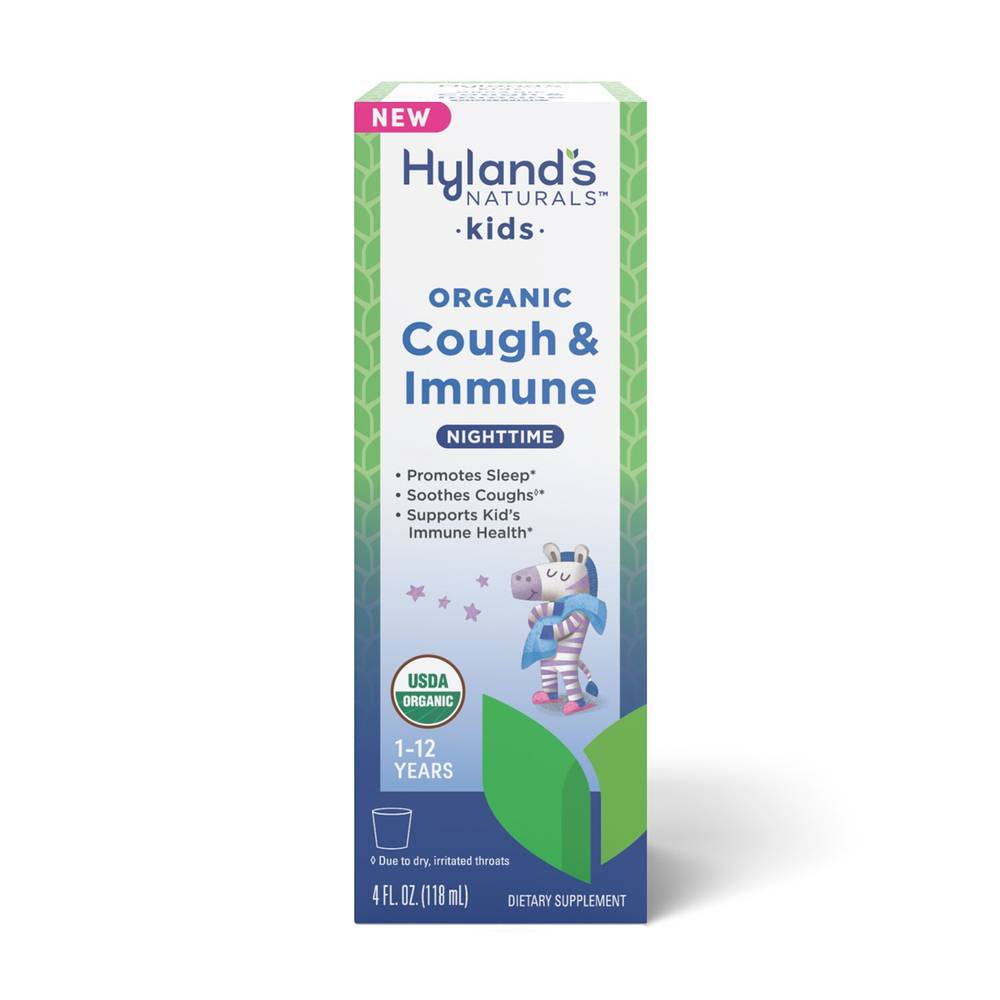 Hyland's Kids Organic Cough & Immune Nighttime