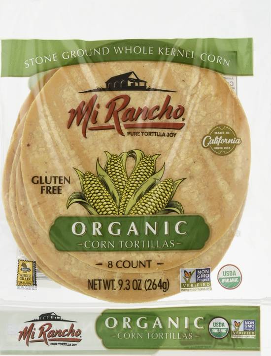 Mi Rancho Organic Gluten Free Corn Tortillas (9.3 oz)