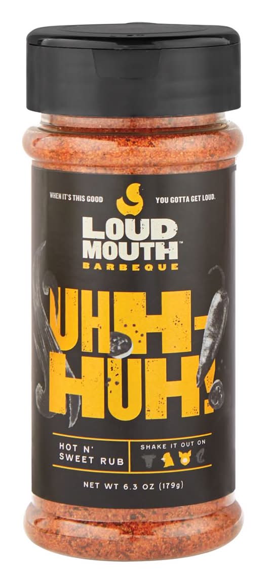 Loud Mouth Uhh-Huh Hot N' Sweet Bbq Rub 6.3 Oz