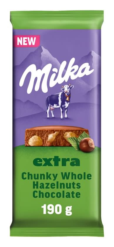 Milka Lait Noisette Tablette De Chocolat 190g