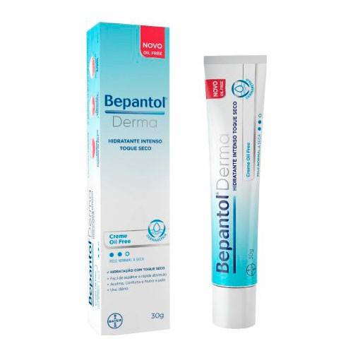 Bayer creme hidratante bepantol derma toque seco (30g)