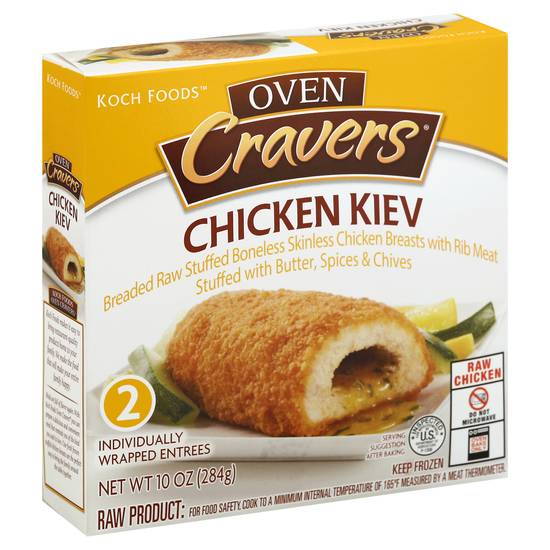 Koch Foods Oven Cravers Kiev Chicken Breast Stuffed With Butter & Spices (2 ct )