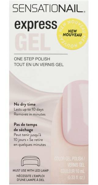 SensatioNail Exprss Gel Polish Aftrn Blush (10 ml)