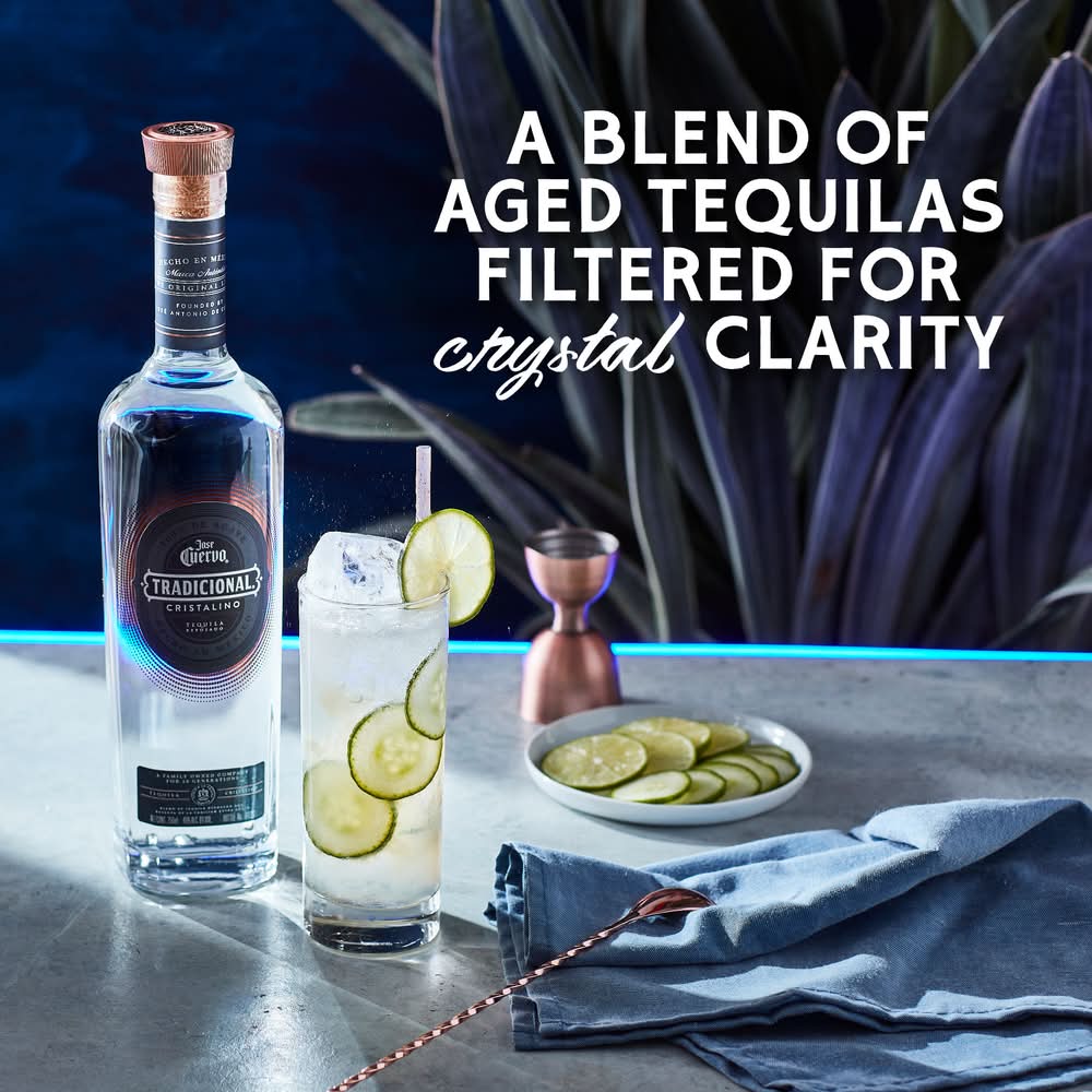 Jose Cuervo Tradicional Cristalino Tequila (750 ml) | Postmates