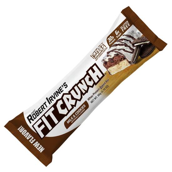 Fit Crunch Milk & Cookies Protein Bar 3.1oz
