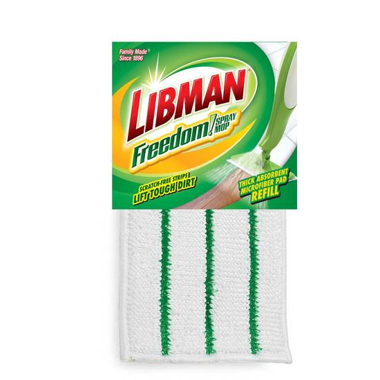 Libman Freedom! Spray Mop Refill Microfiber Pad (1 ct)