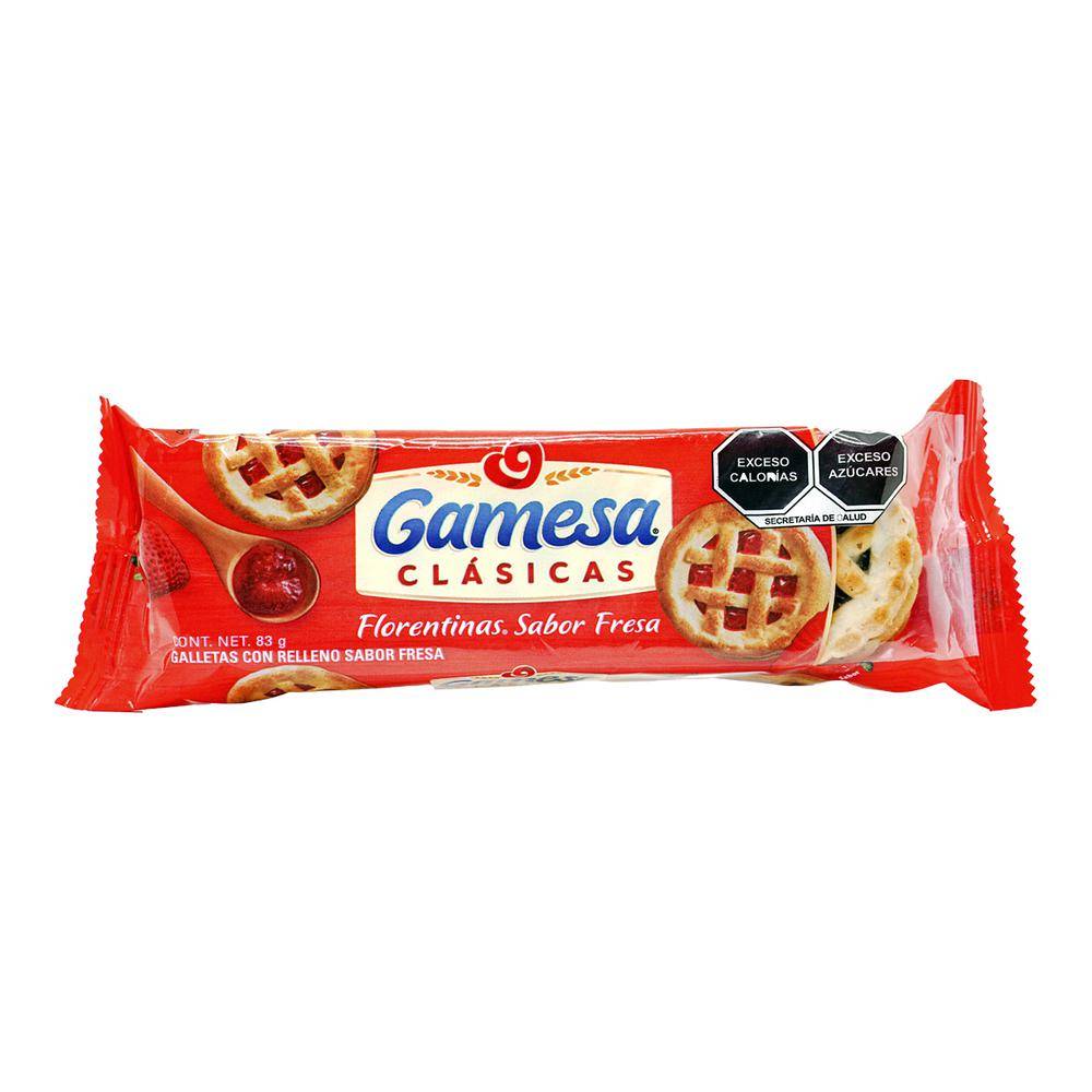 Gamesa galletas florentinas (fresa)