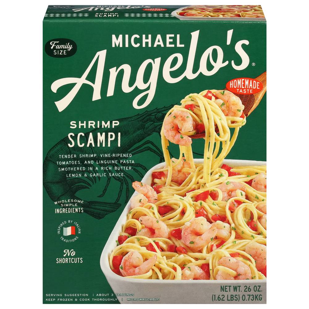 Michael Angelo's Family Size Shrimp Scampi