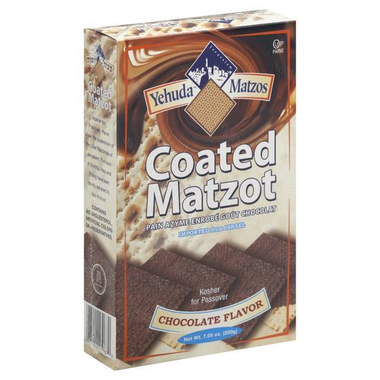 Yehuda Matzos Chocolate Flavor Coated Matzot