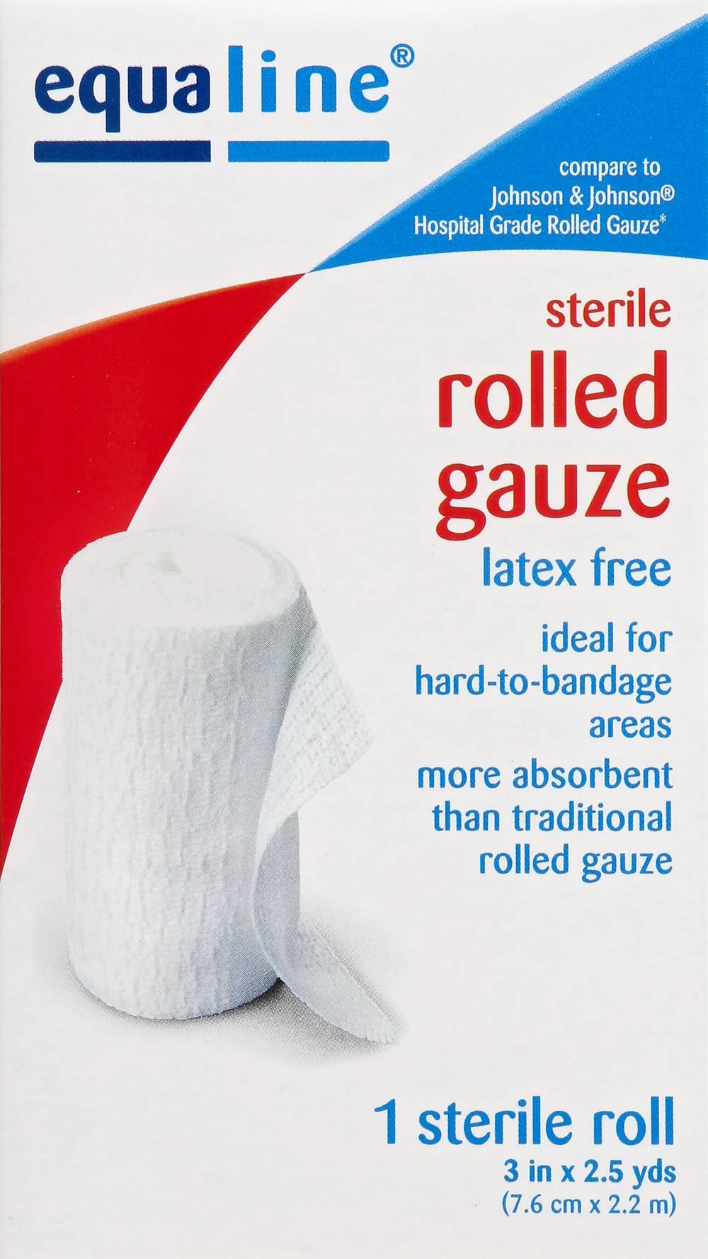 Equaline Sterile Rolled Gauze (0.3 oz)