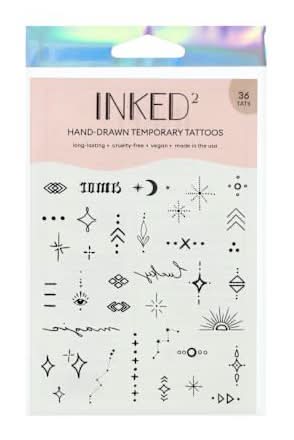 Inked² Temporary Tattoos