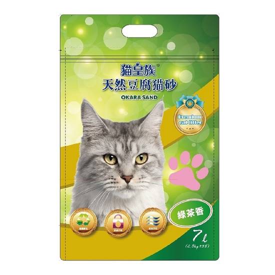 貓皇族天然豆腐貓砂-綠茶香#846273