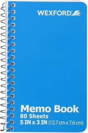 Wexford Memo Book, 5 in x 3 in