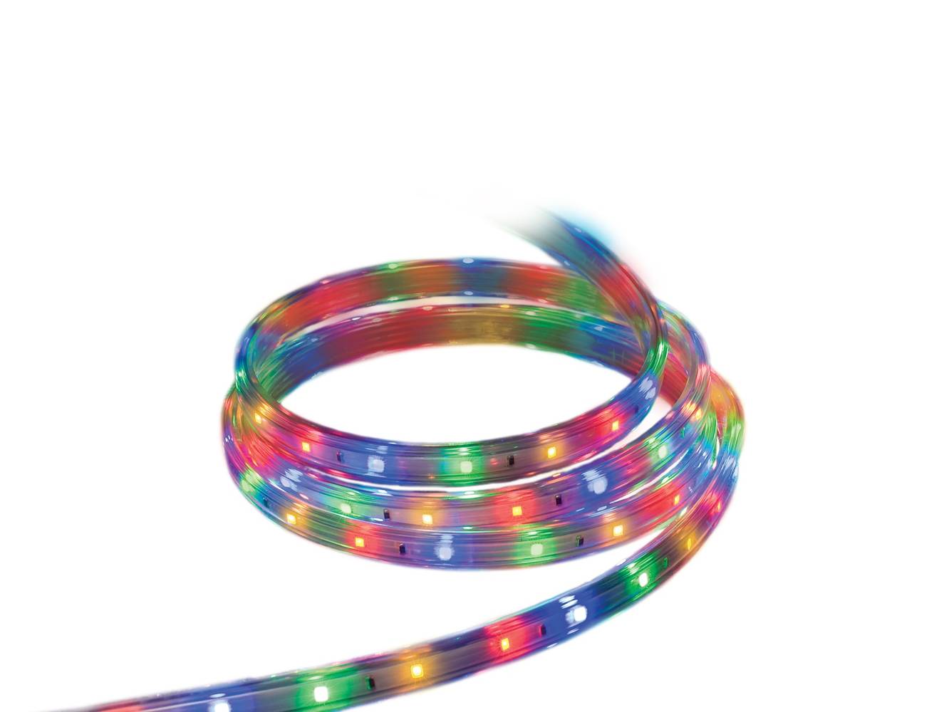 GE StayBright 240-Light 19.6-ft Multicolor Integrated LED Christmas Tape Lights | 82175LO