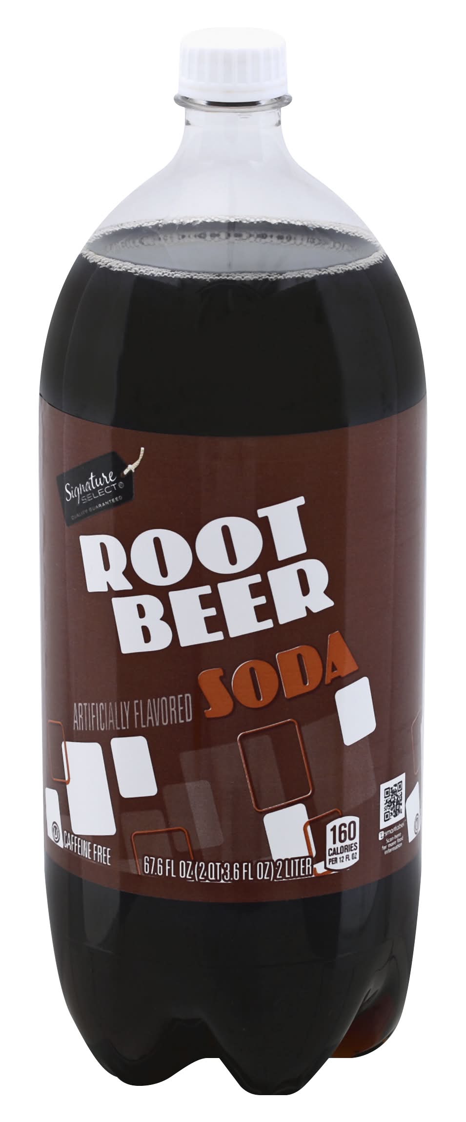 Signature Select Caffeine Free Soda, Root Beer (67.6 fl oz)